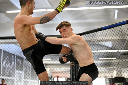 2023-04-15 Milano in the Cage 10 01199 Gabriele De Ciglio-Domenico De Fuccia